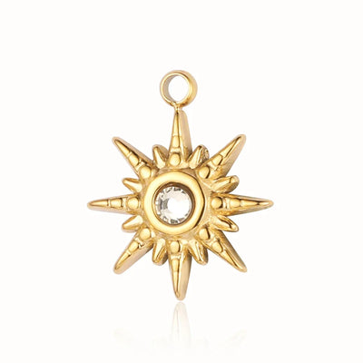 316 Stainless Steel Charm Pendant Set