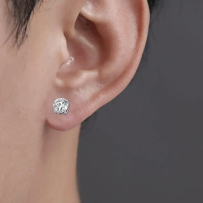 Crystal Magnetic Non Piercing Earrings