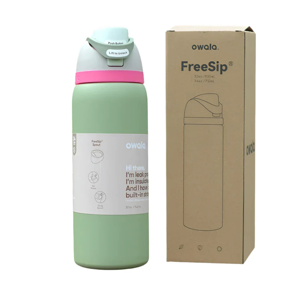 Owala FreeSip Purple Water Bottle