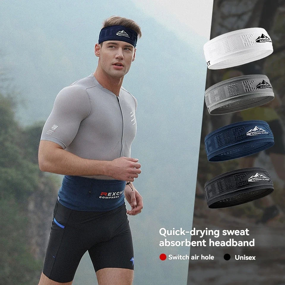 Cooling Stretchy Sports Visor Headband