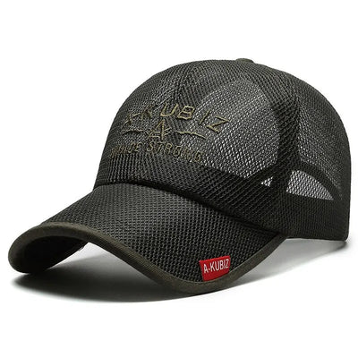 Embroidered Mesh Baseball Sun Cap