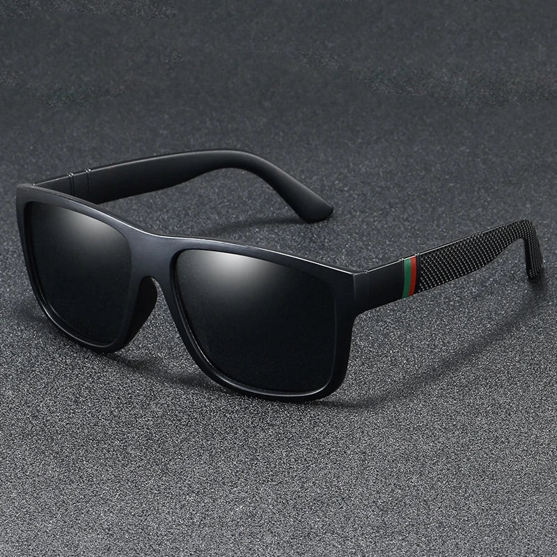 Fashion Oversized Polarized Sunglasses Men Women Luxury Driving Fishing Travel Vintage Square Sun Glasses For Man UV400 Eyewear