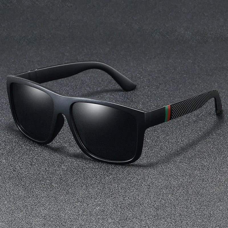 Fashion Oversized Polarized Sunglasses Men Women Luxury Driving Fishing Travel Vintage Square Sun Glasses For Man UV400 Eyewear