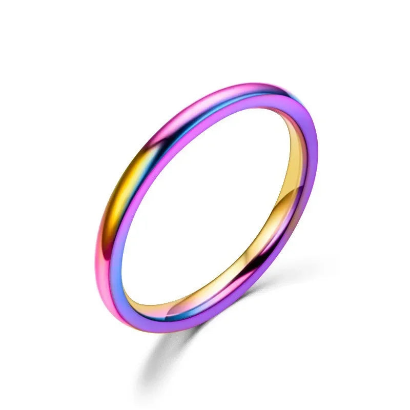 Titanium Stainless Steel Wedding Rings