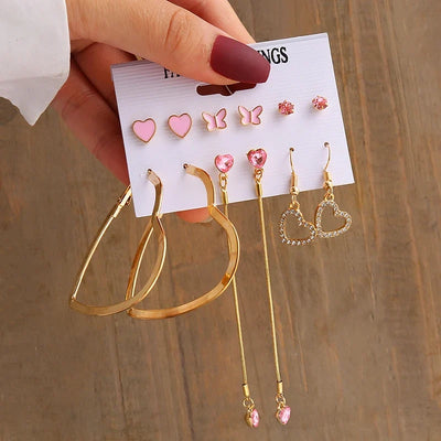 Vintage Gold Pearl Dangle Earrings
