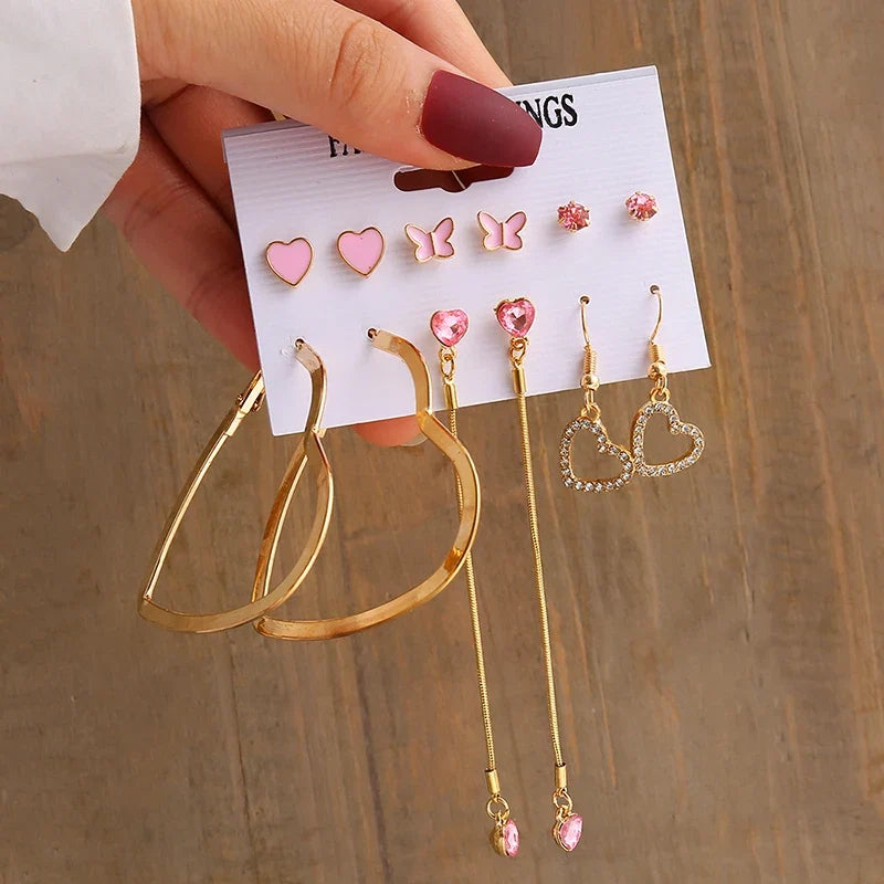 Vintage Gold Pearl Dangle Earrings