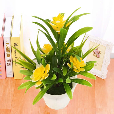 Artificial Lotus Potted Plant Decor