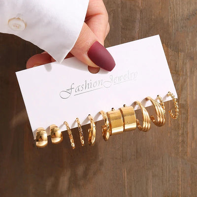 Vintage Gold Pearl Dangle Earrings