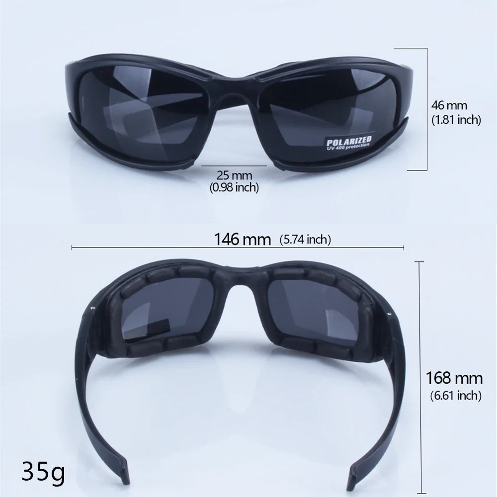 X7 Men’s Polarized Military Goggles