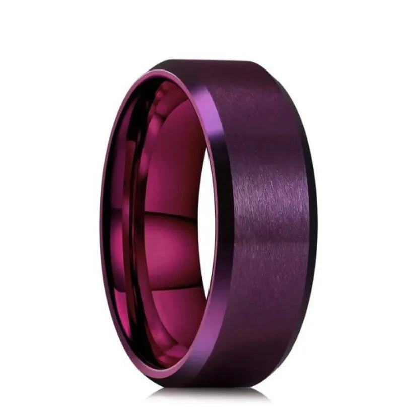 8MM Stainless Steel Wedding Ring