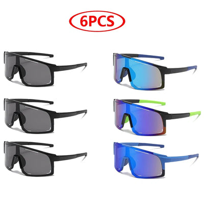 Sports Wrap Around Sunglasses For Women Men Large One Piece Sun Shades For Cycling Fishing Skiing Fashion Sun Glasses UV400