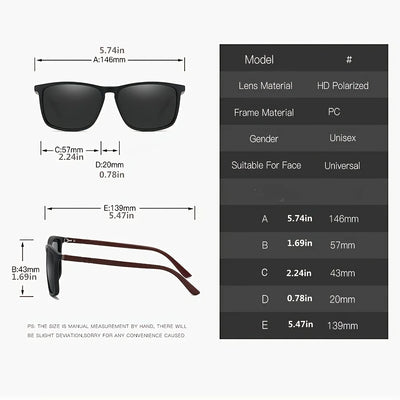 Polarized Sports Sunglasses for Men