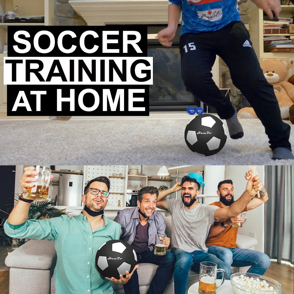 Silent Indoor Foam Soccer Ball