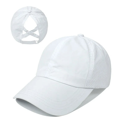 Women's Quick-Dry Ponytail Baseball Cap