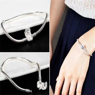 925 Sterling Silver Charm Bracelet