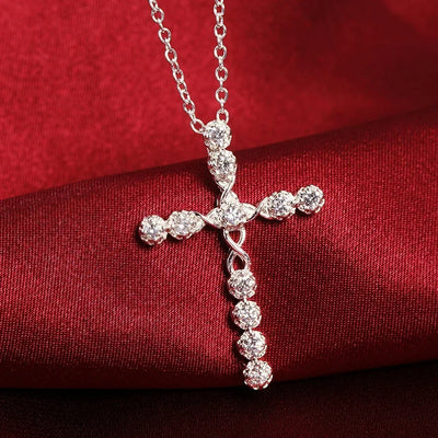 925 Sterling Silver Cross Necklace