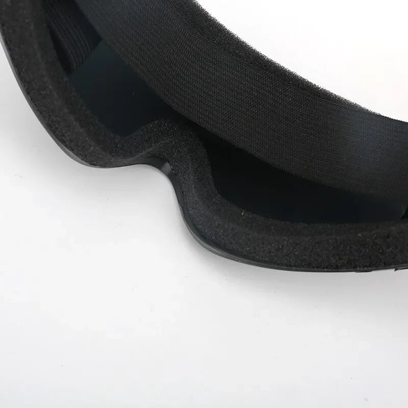 Double-layer Outdoor Windshield Labor Protection Glasses PC Lens Protective Head-mounted Adult Men's Women's Ski Glasses