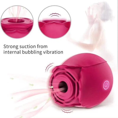 10-Speed Rose Clit Vibrator