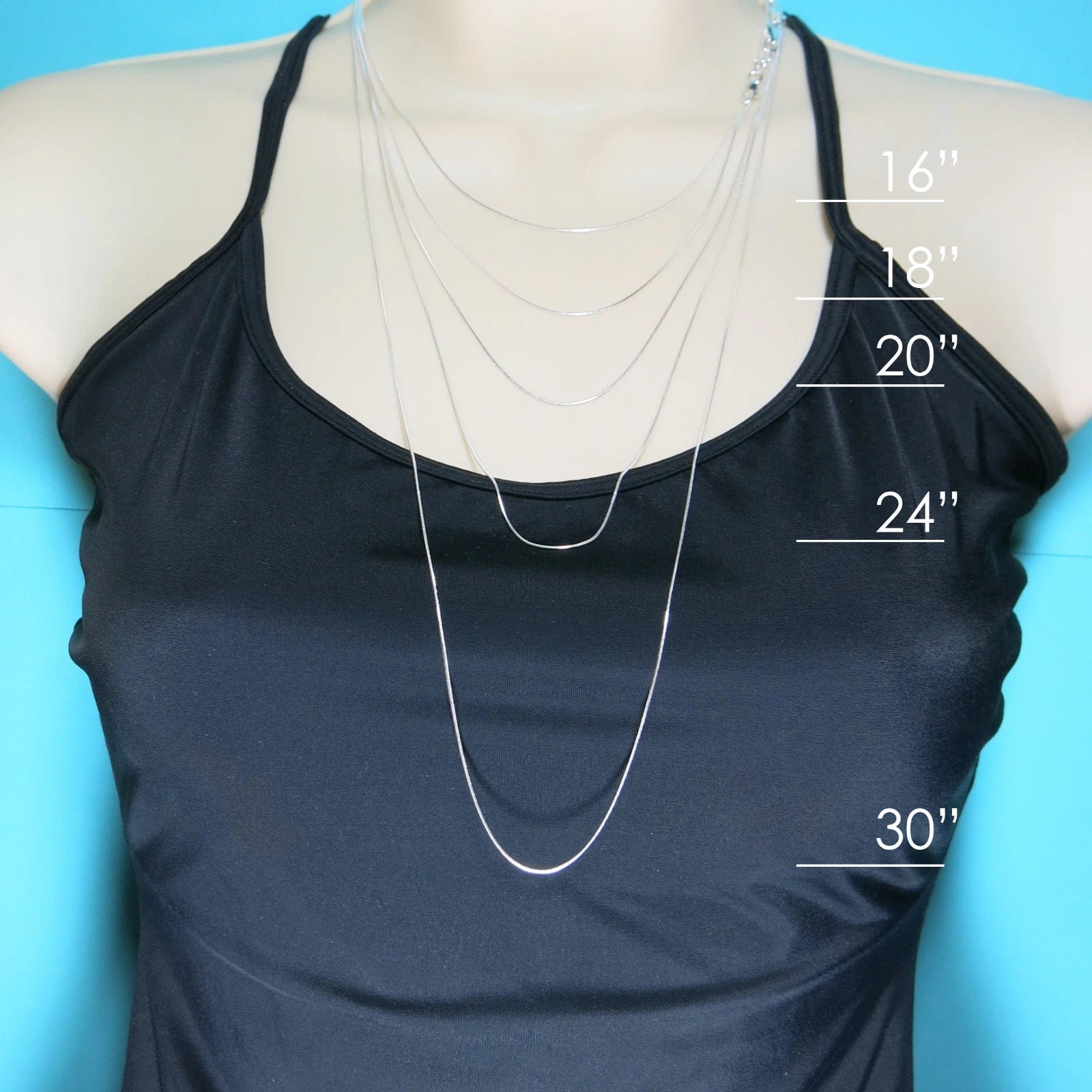 925 Sterling Silver Snake Chain