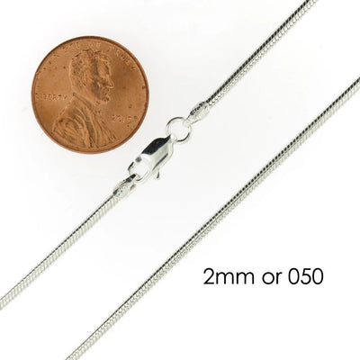 925 Sterling Silver Snake Chain